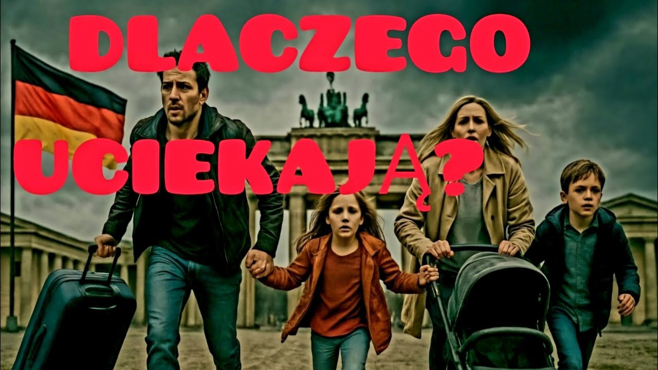 Uciekają całe RODZINY ! Szokujące dane o EMIGRACJI z Niemiec w 2025 roku  😎