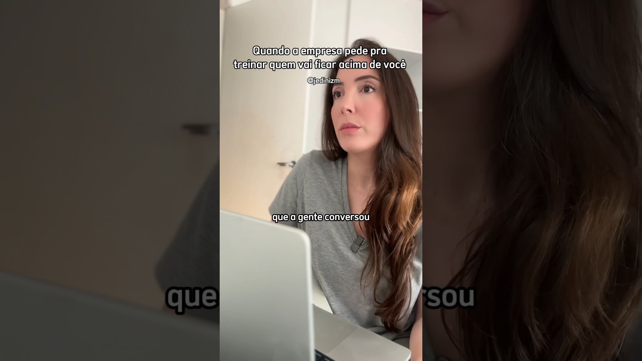 Quando a empresa pede pra treinar quem est&aacute; acima de voc&ecirc; @jedinizm