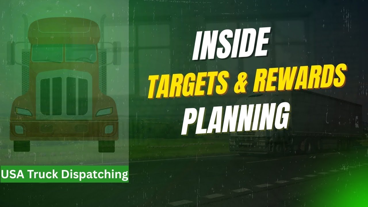 Inside of Our Truck Dispatch Team: Targets and Rewards Planning Session