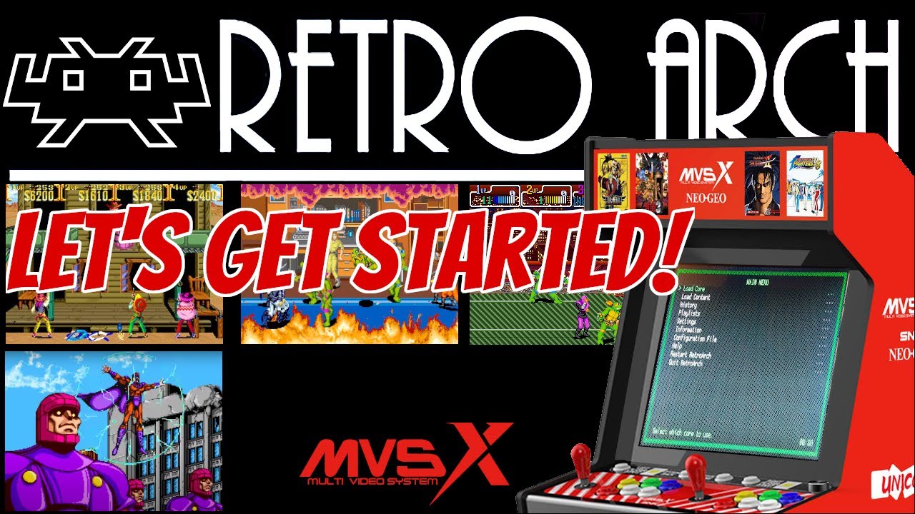 RetroArch on MVSX! Let's Get Started!
