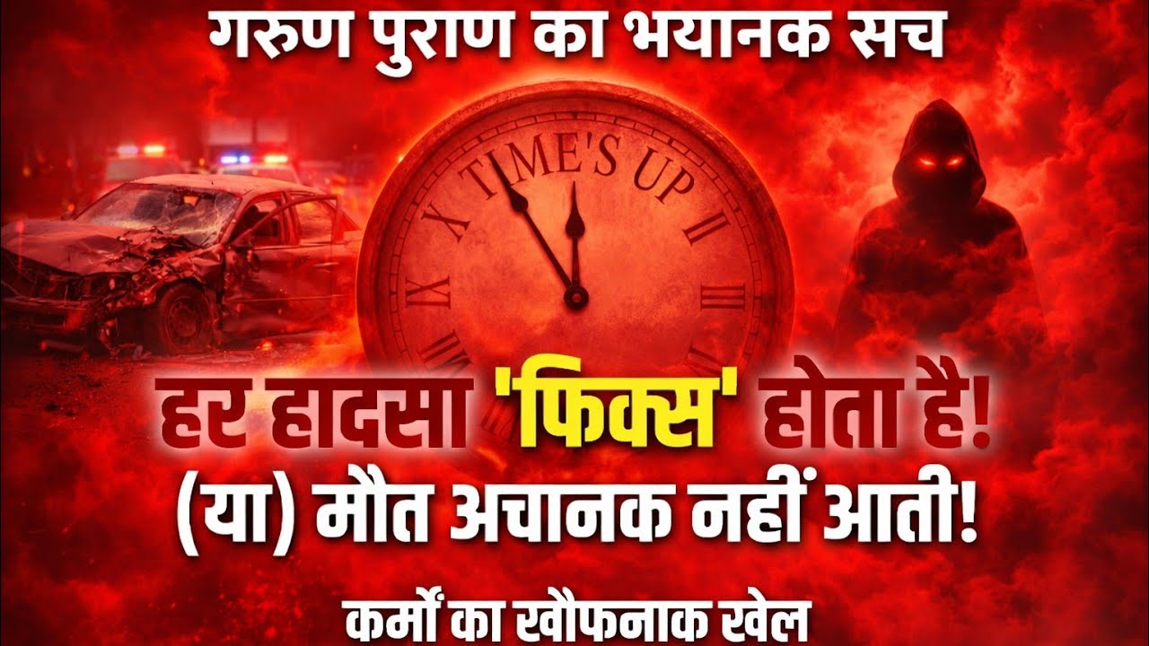 गरुड़ पुराण का भयानक सच | हर हादसा पहले से तय होता है? मौत अचानक नहीं आती!