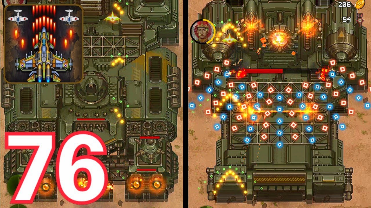 1945 Air Force-(Gameplay 76)-Niveles 248-249-250