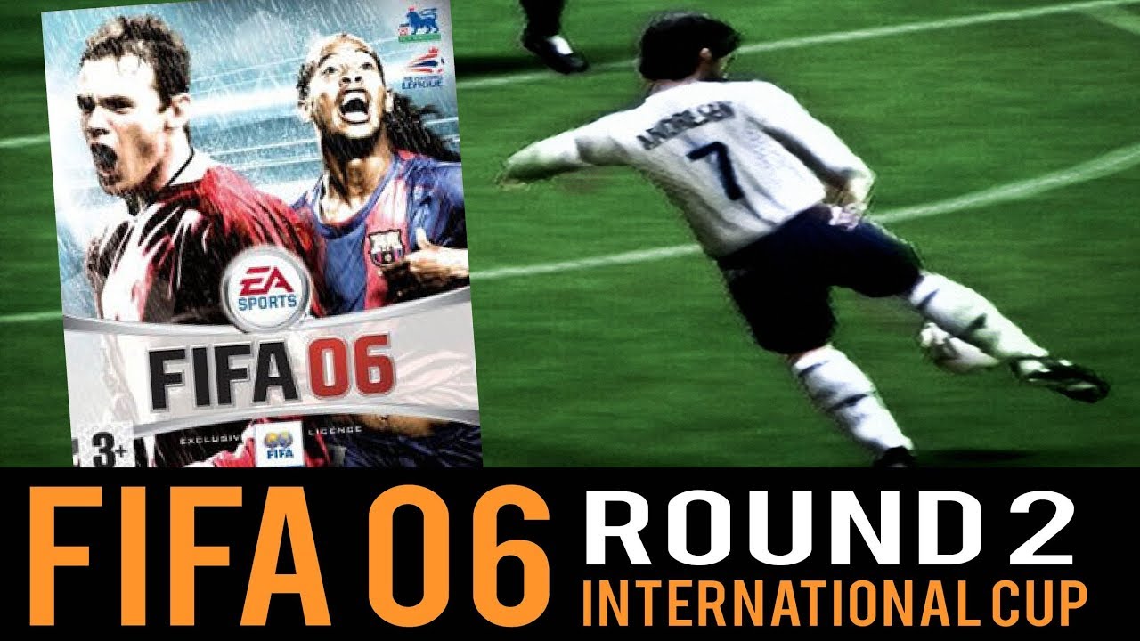 Fifa 06 Playstation 2 HD Gameplay (International 2 Round)
