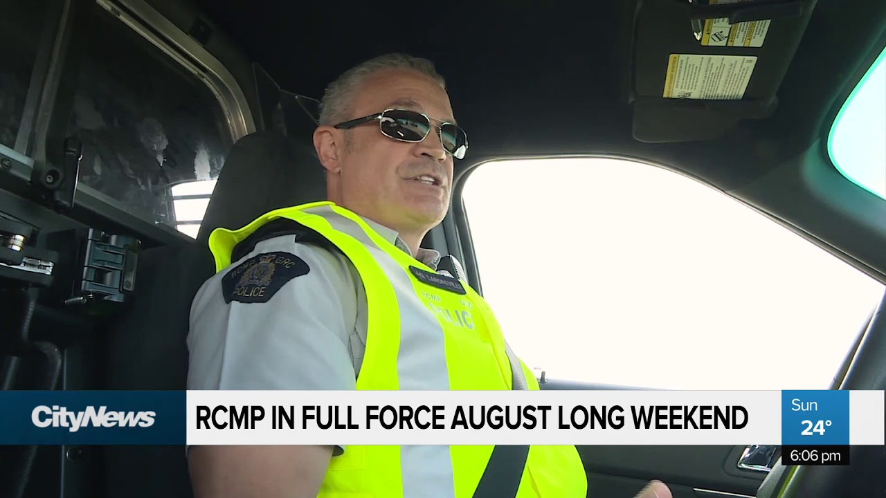 RCMP out in full force August long catching speeders, distracted drivers