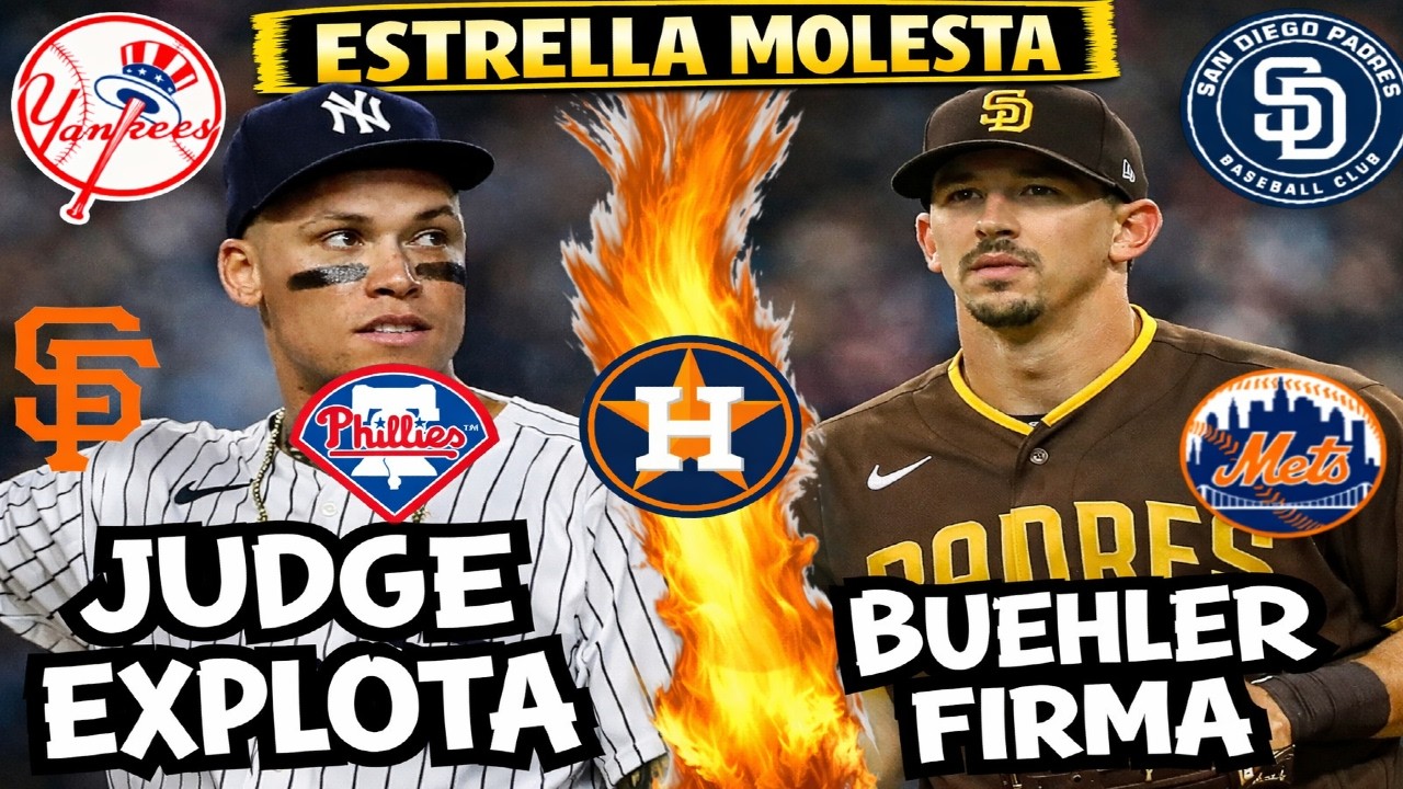 BOOM AARON JUDGE EXPLOTA vs YANKEES, WALKER BUEHLER a PADRES, &iquest;RONALD ACU&Ntilde;A JR $500M X 10 A&Ntilde;OS?