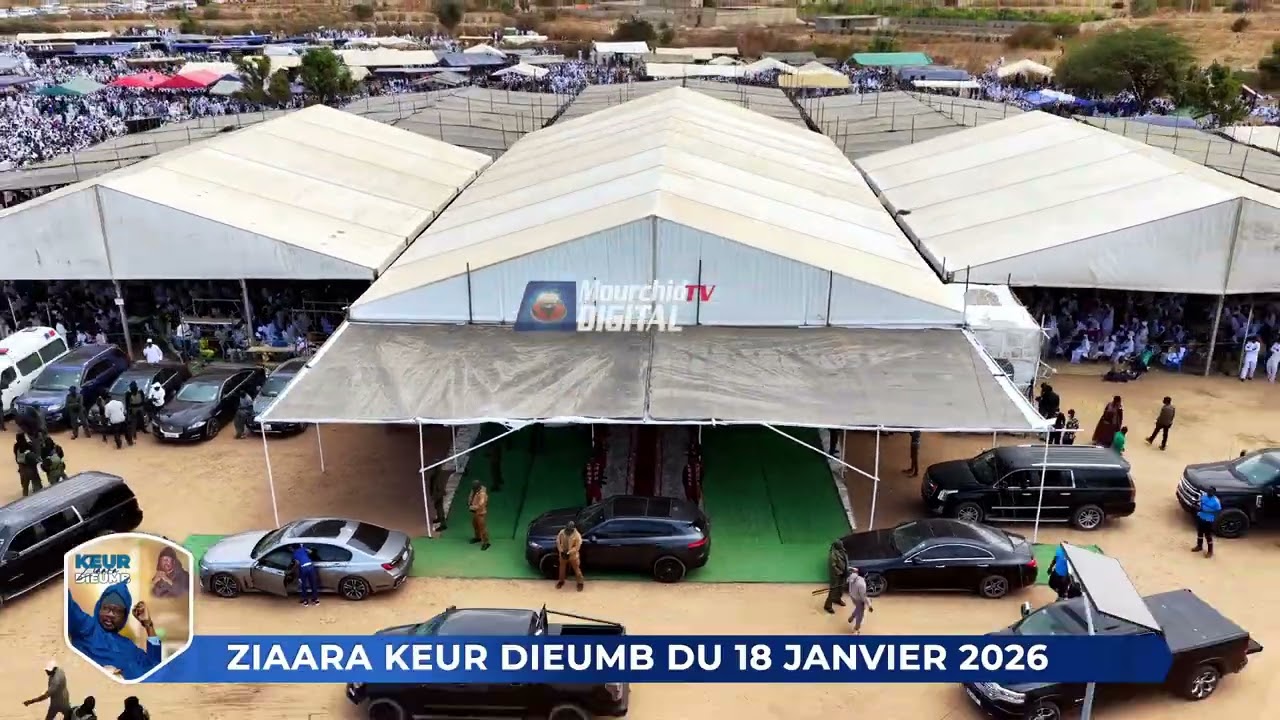 Revivez en vue du ciel la ziaara Keur Dieumb avec Cheikh Seydi Mouhammadoul Moustapha SY Al Maktoum