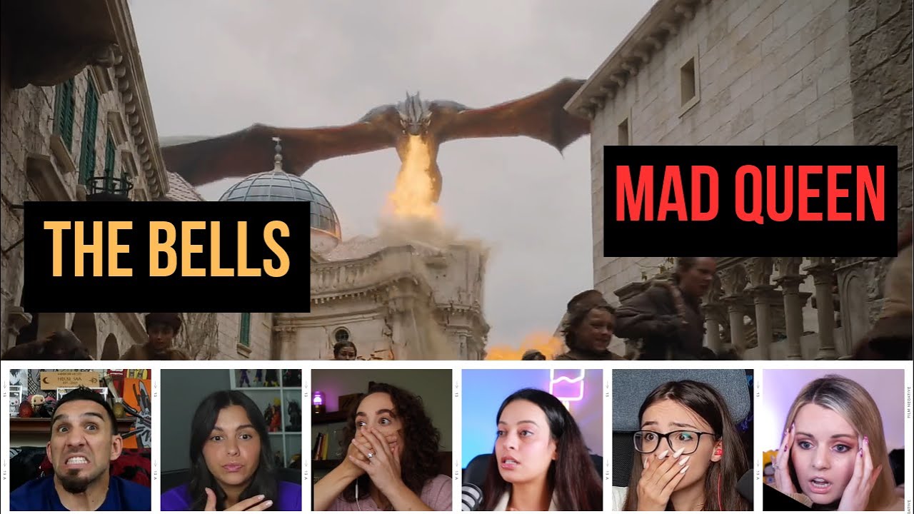 Reactors Reaction to the Mad Queen Daenerys Targaryen in Game of Thrones 8x5 