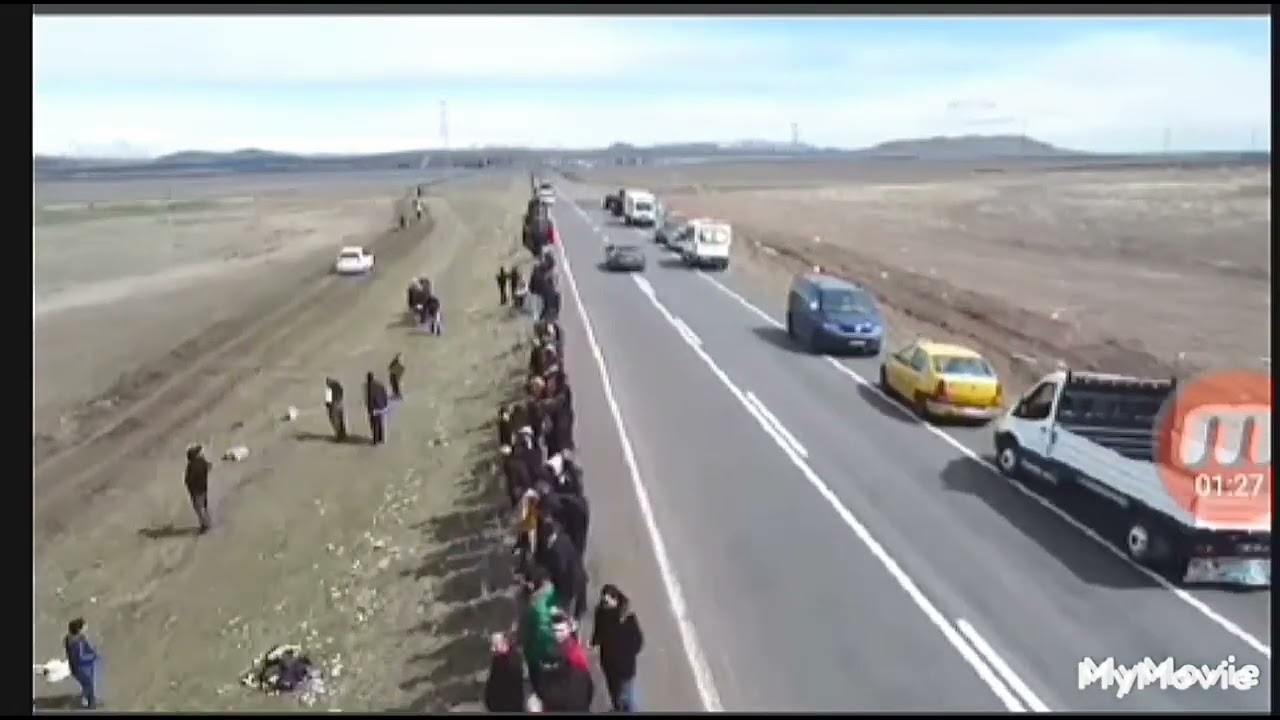 Kars'ta at yarısı
