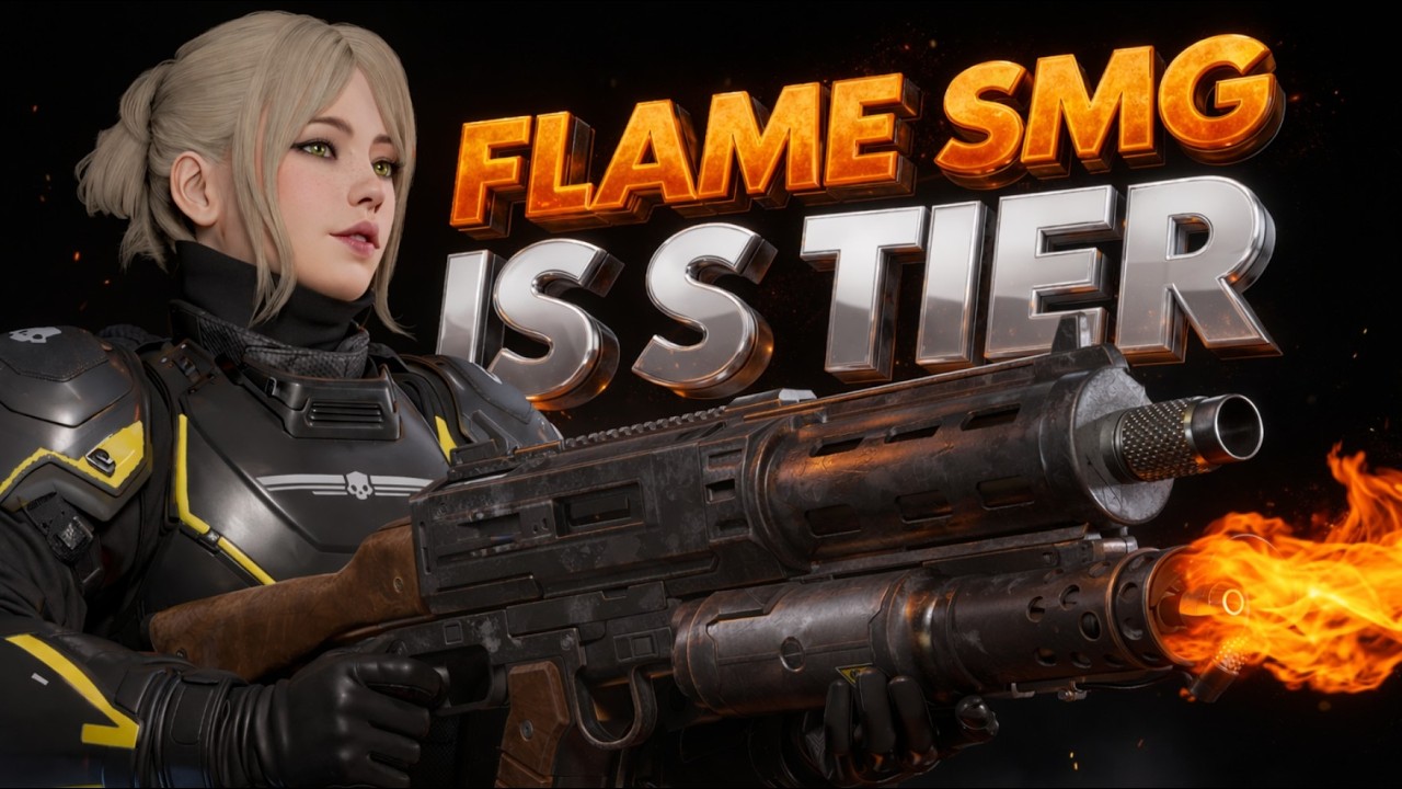 NEW FLAMETHROWER SMG IS INSANE! Flam-34 Stoker