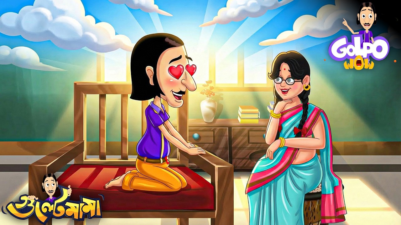 Gulte Mama গেলো Math শিখতে | Episode - 98 | Gulte Mama | গুলতে মামা