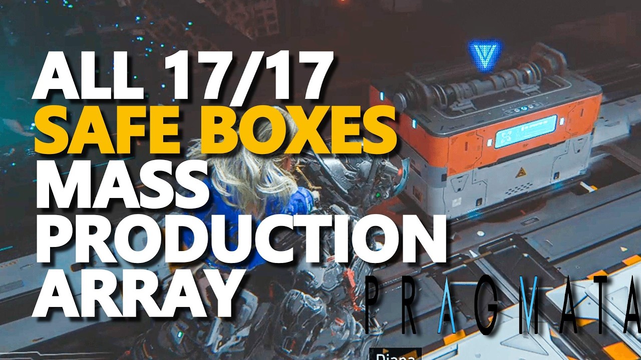 All Mass Production Array Safe Boxes Pragmata