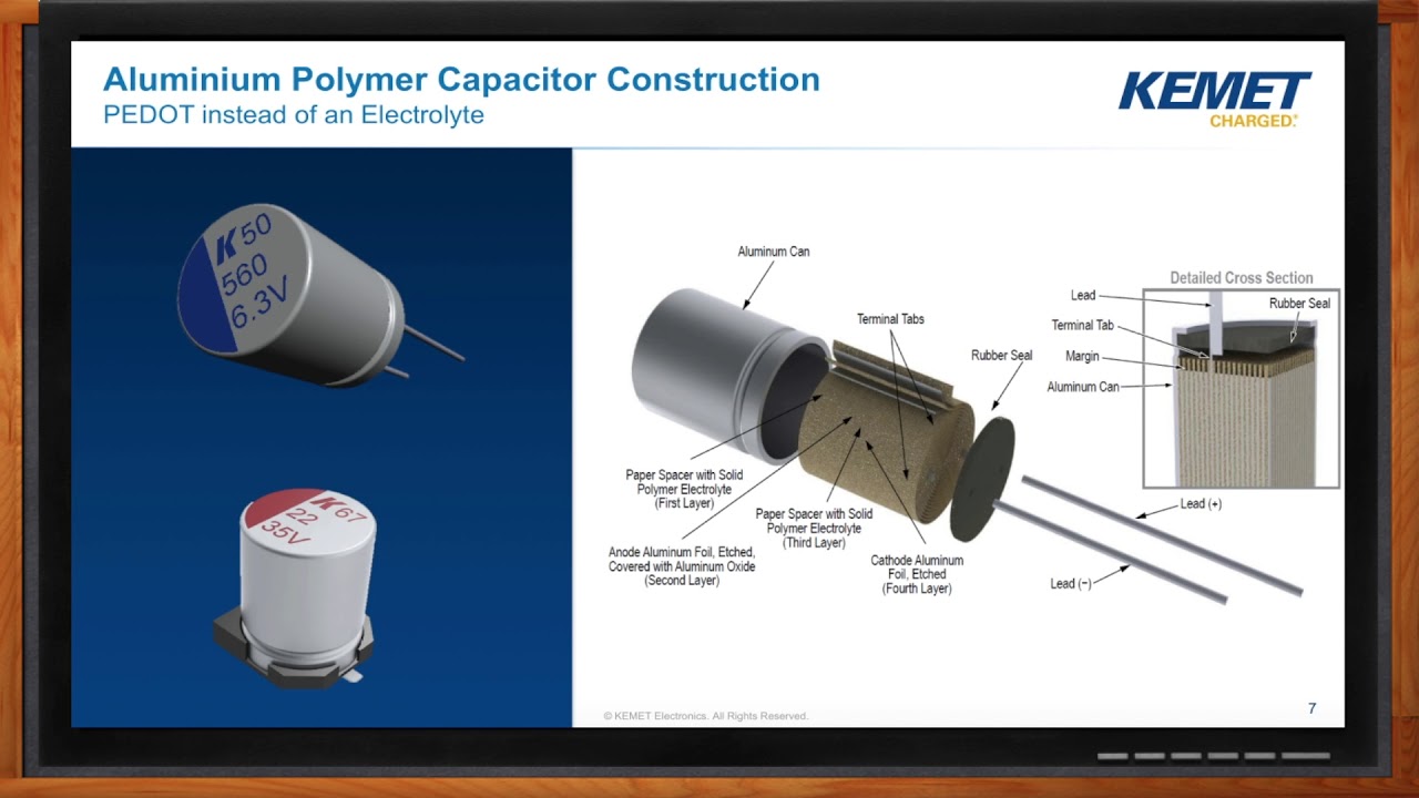 What are Aluminum Polymer Capacitors? -- KEMET and Mouser Electronics