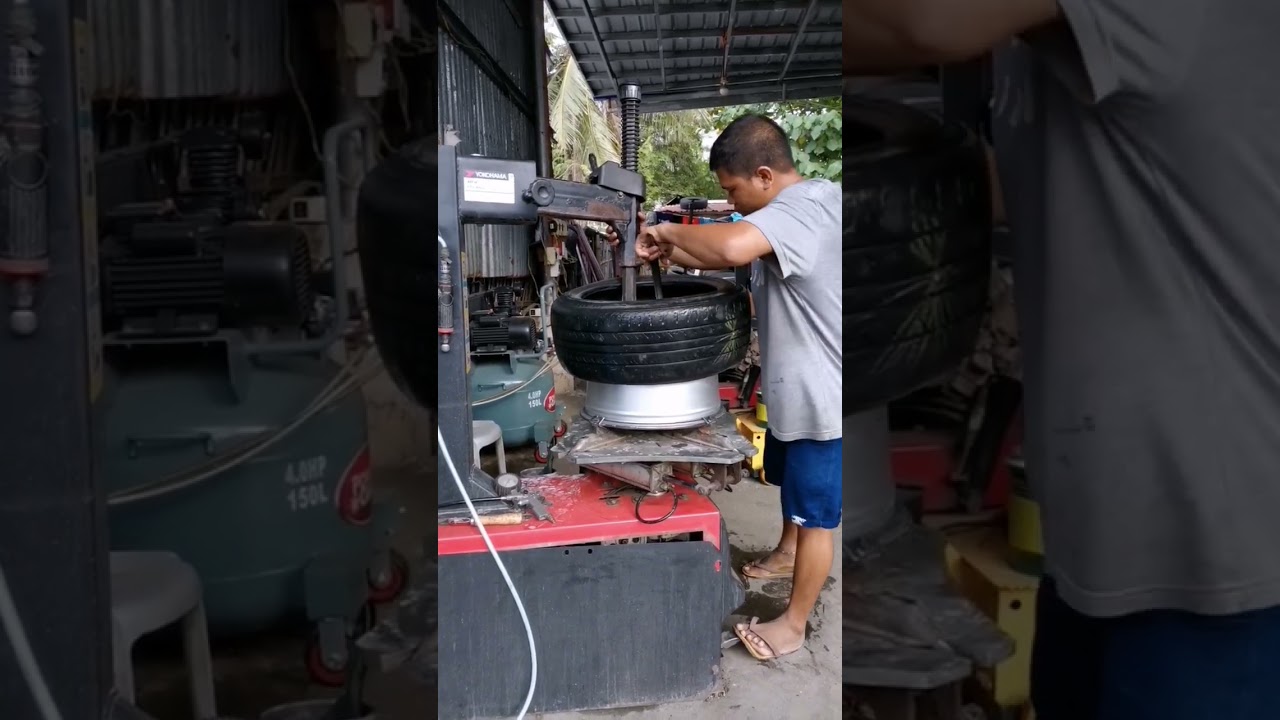 VULCANIZE TUBELESS TIRE #vulcanizing #vulcanizetire