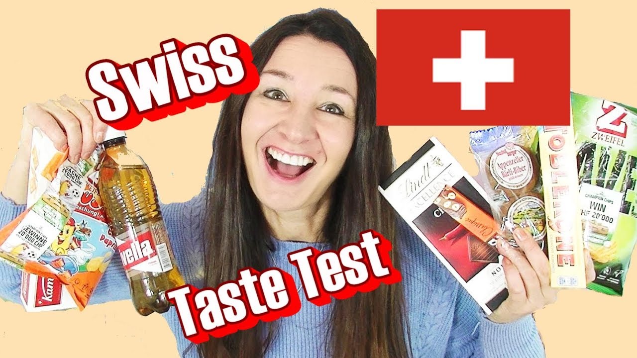 Swiss Candy Taste Test Switzerland Rivella Soda Toblerone and more