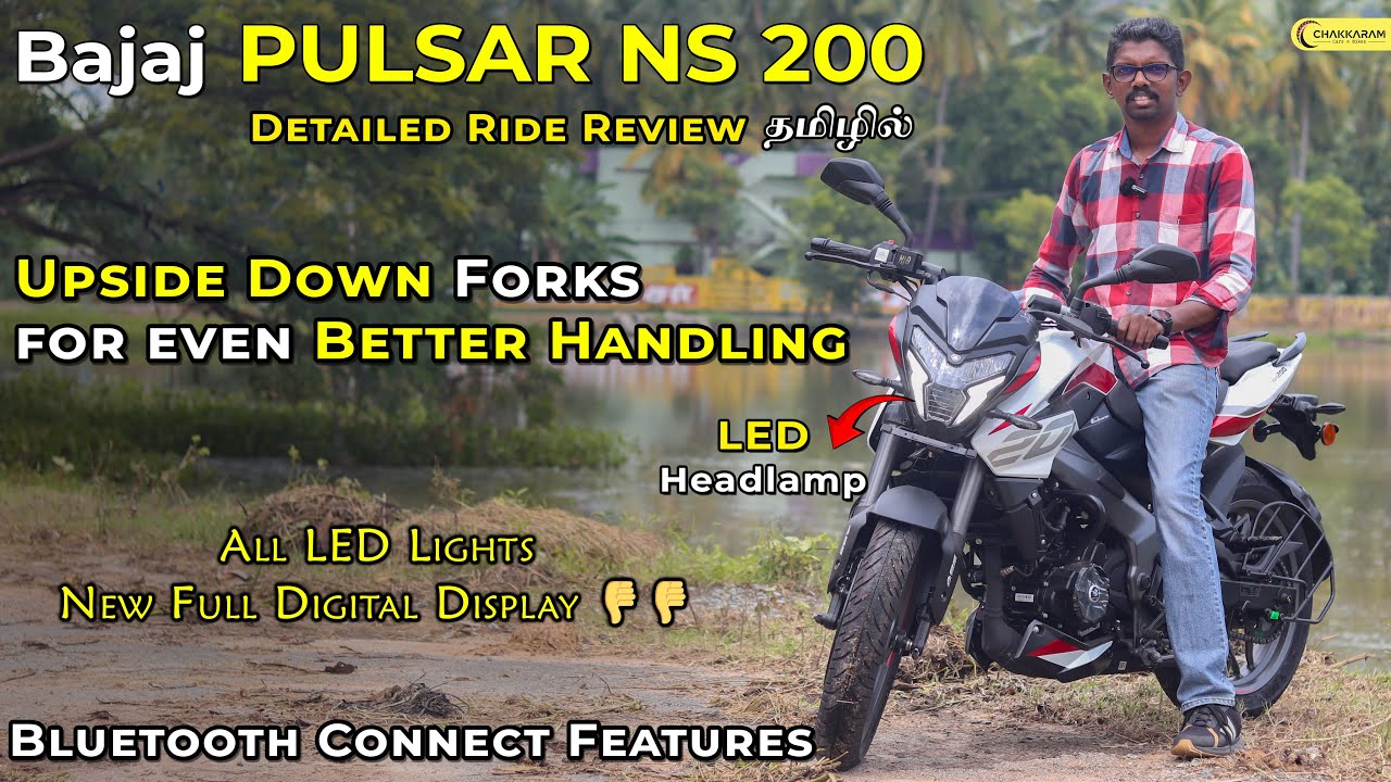2024 Bajaj Pulsar NS200 | Best Handling under 2 Lakhs? | Detailed தமிழ் Review | Chakkaram