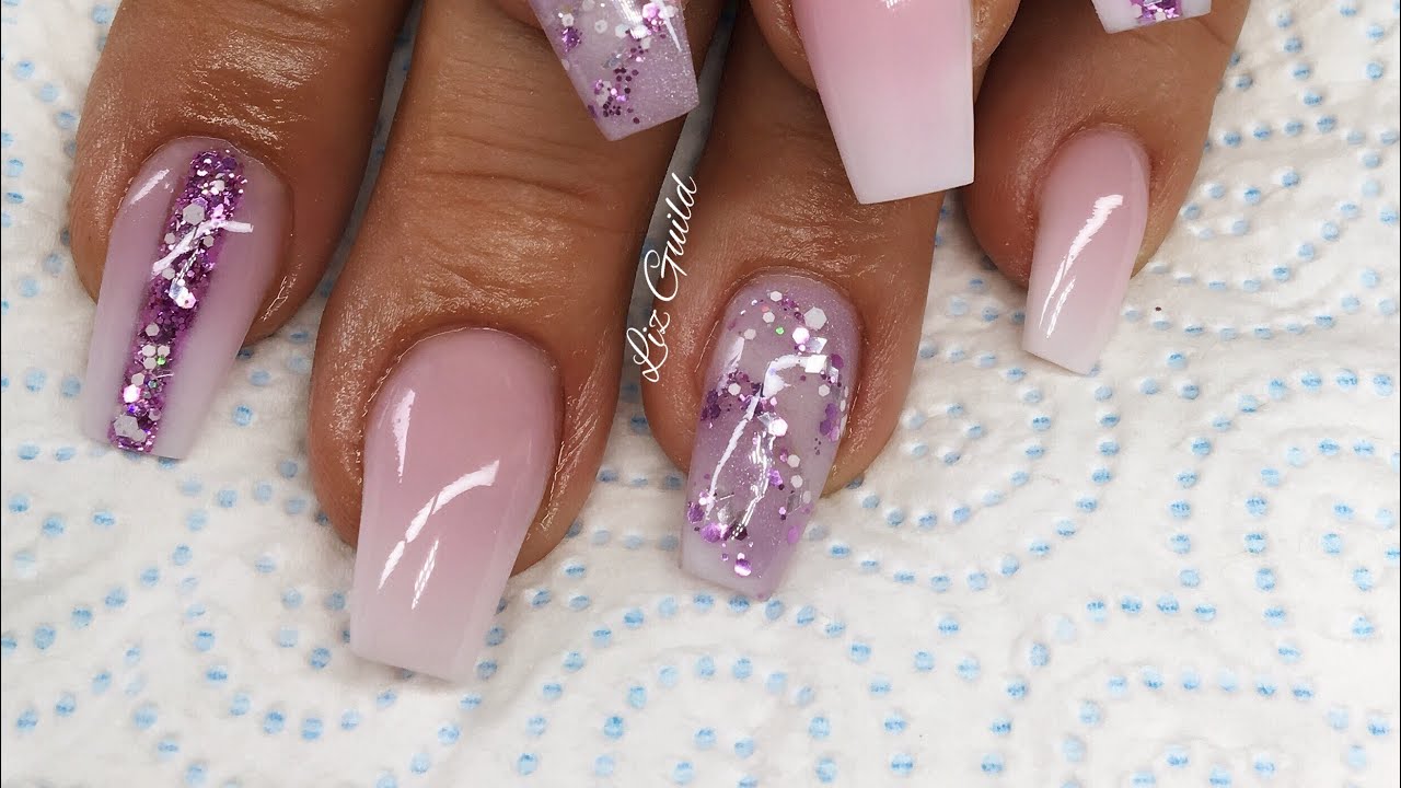 WEDDING ACRYLIC NAILS | NOT POLISH DESIGN | SHORT TAPERED SQUARE NAILS