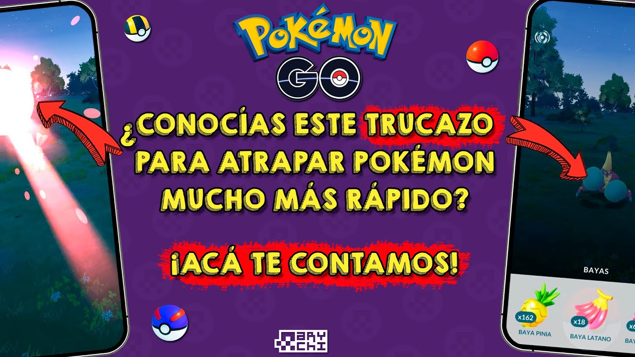 🚨 CAPTURA RÁPIDA 🚨 EL MEJOR TRUCO para atrapar Pokémon en Pokémon GO ⚡🎯