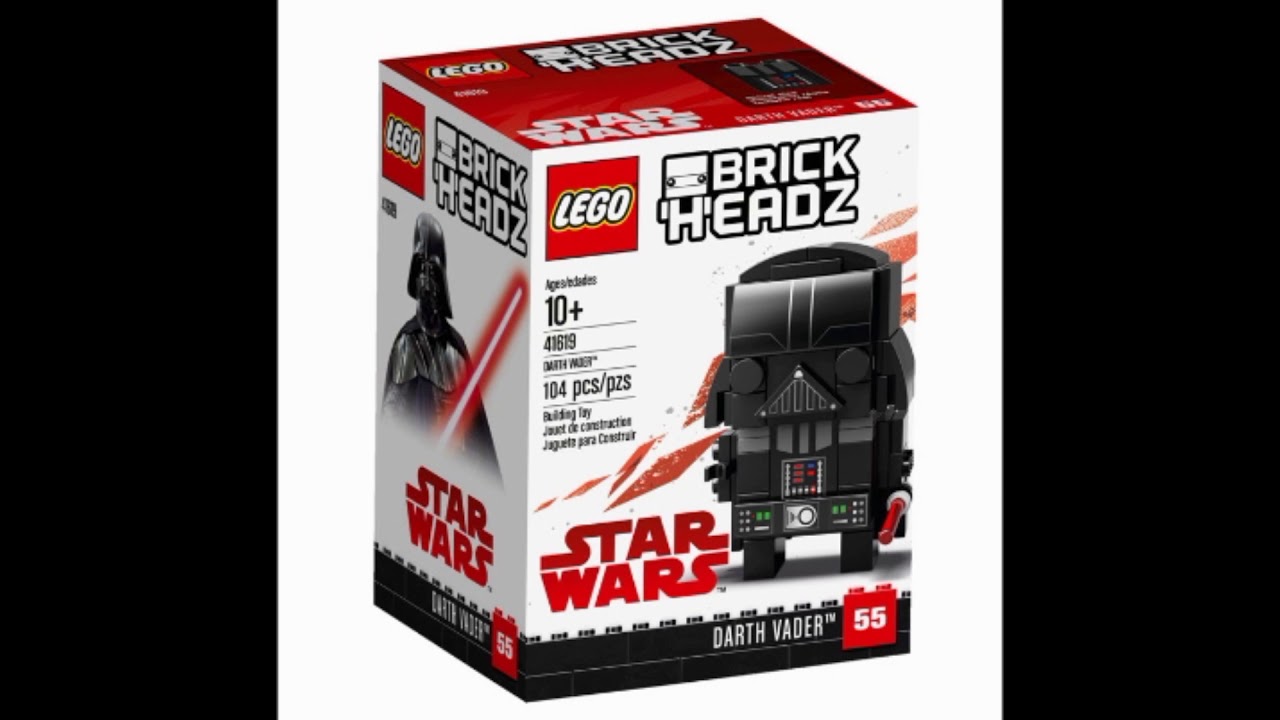 ANALYSIS: LEGO Star Wars Summer 2018 Brickheadz! (Darth Vader and Stormtrooper)