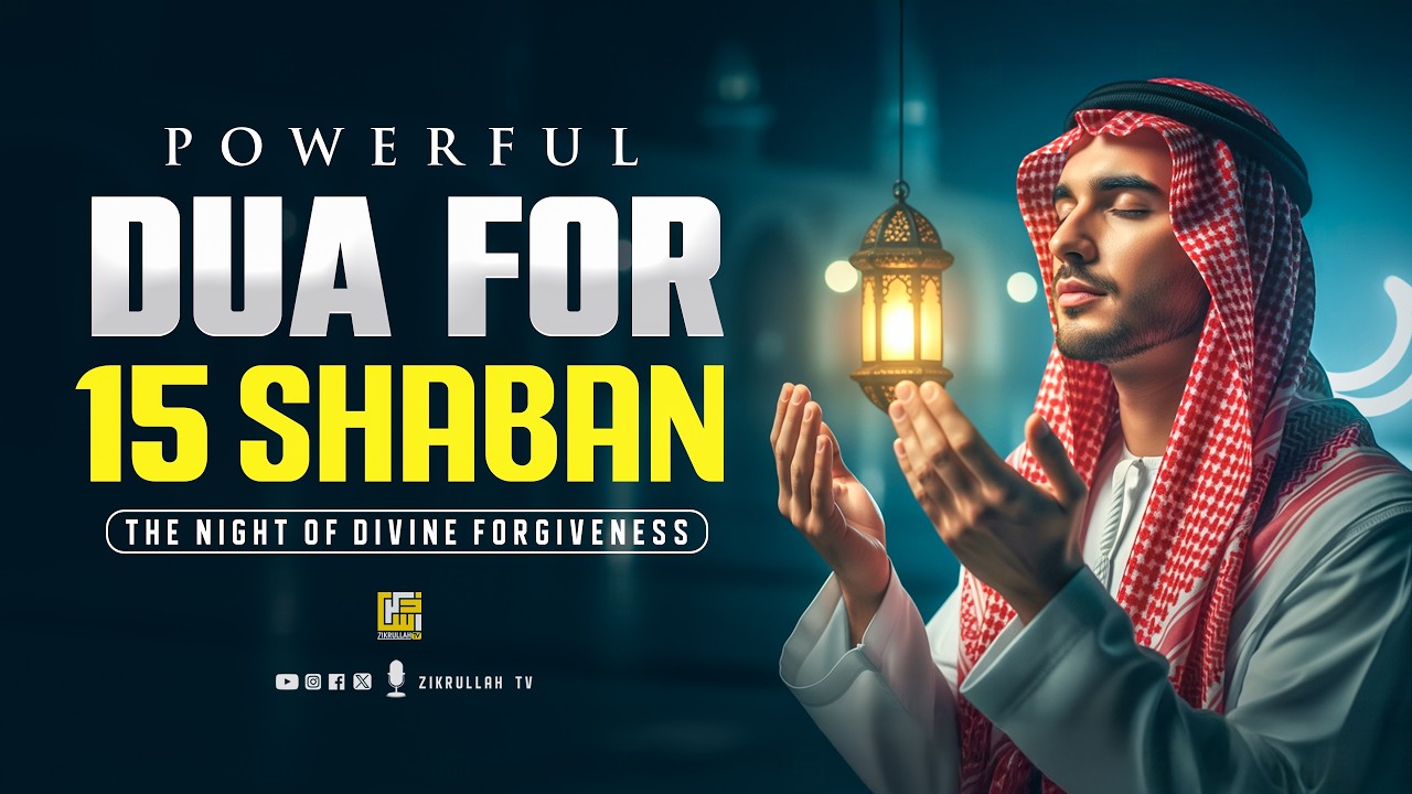 TRENDING Shaban Dua 2026 | Viral Night of Forgiveness Supplication | Shab e Barat Dua | Zikrullah TV