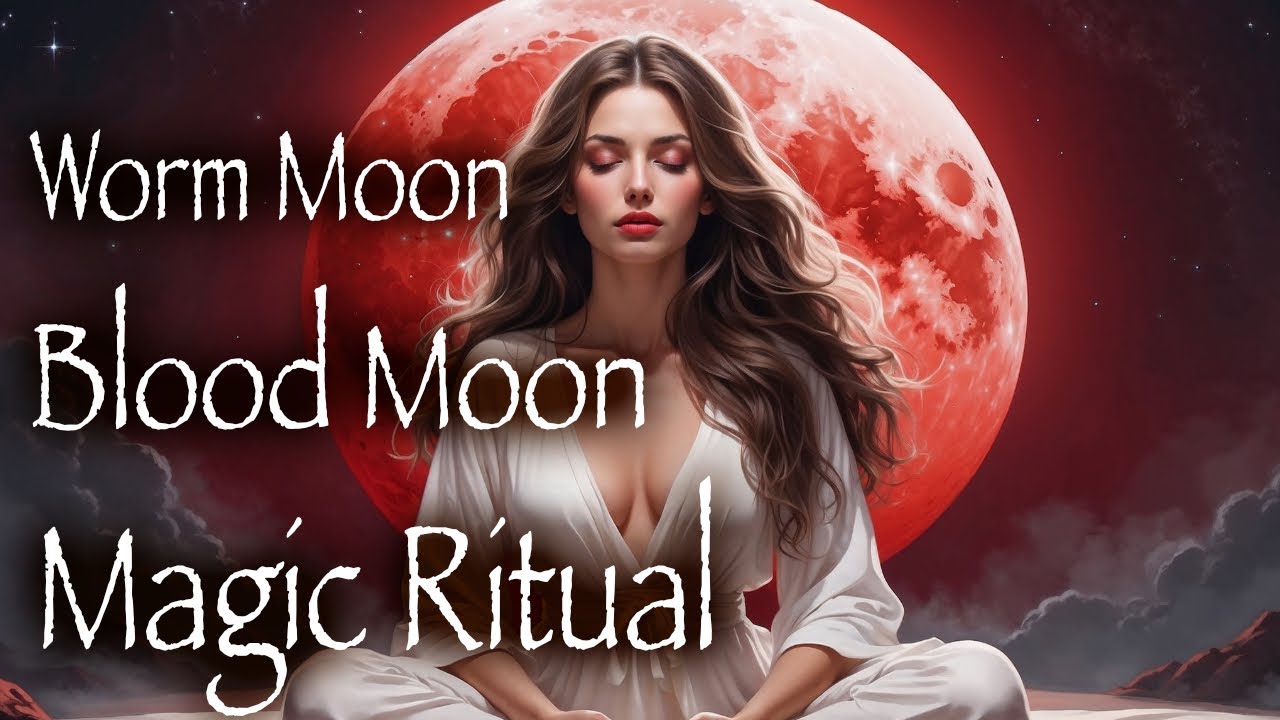 Full Moon Magic Ritual with Blood Worm Moon and Lunar Eclipse