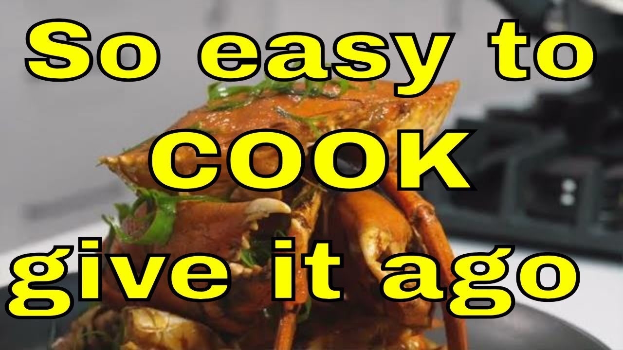 Delicious Singapore Chili Mud Crab Recipe!