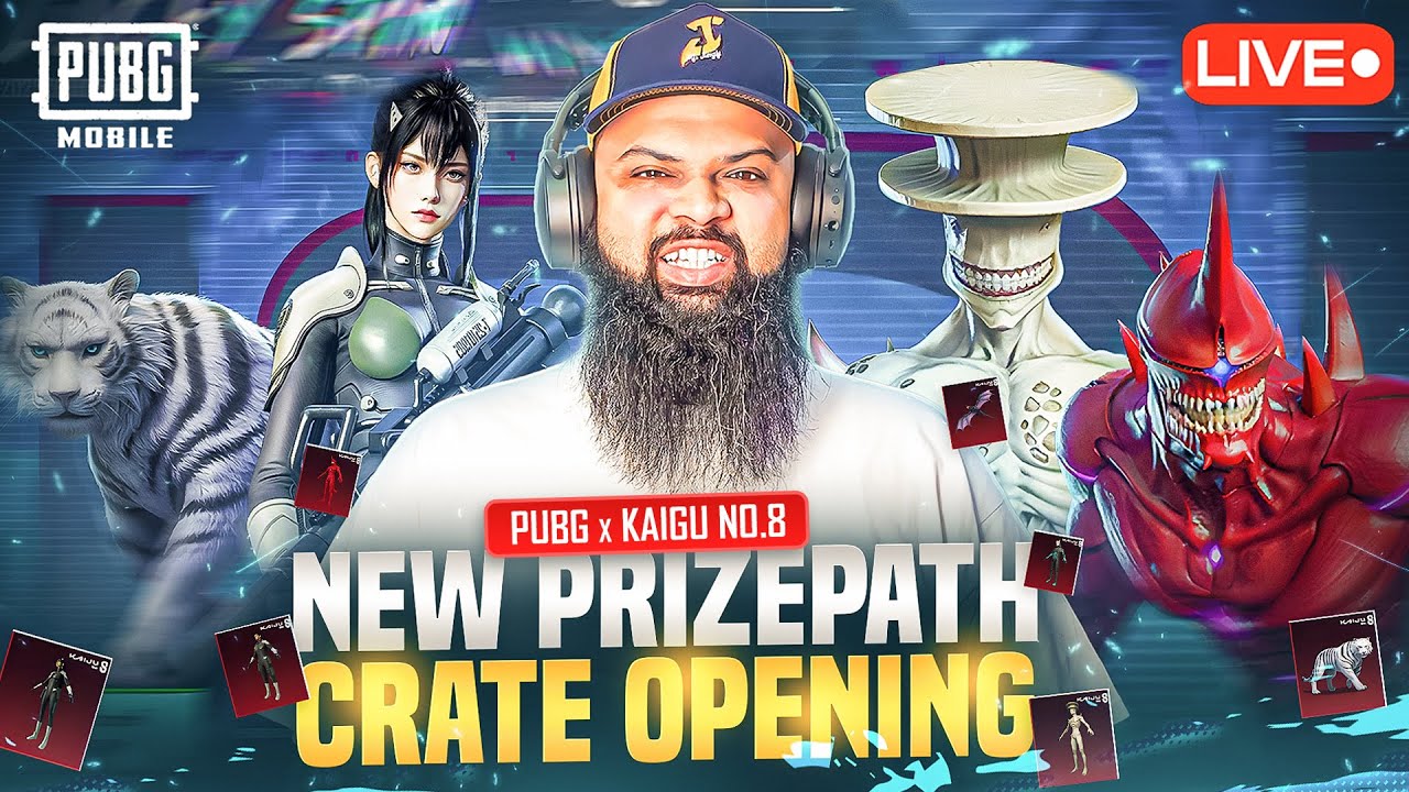 LIVE 🔥 Ultimate Kaiju No. 8 Battle Gear in Spooky Soiree! 🎃 PUBG Mobile 4.0 Update