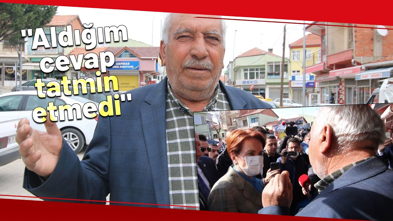 Akşener’e HDP Tepkisi Gösteren Vatandaş: “Benim Değil Milletin Tepkisi Bu”