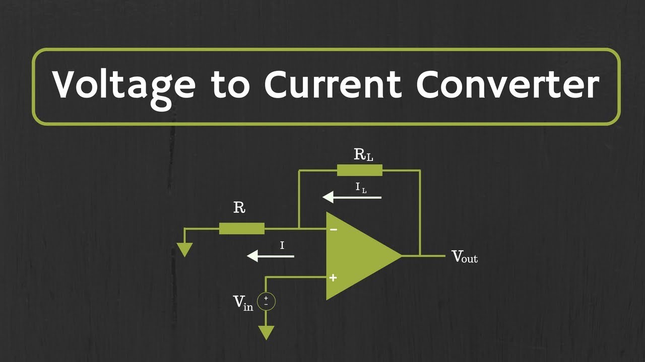 Op-Amp: Voltage to Current Converter