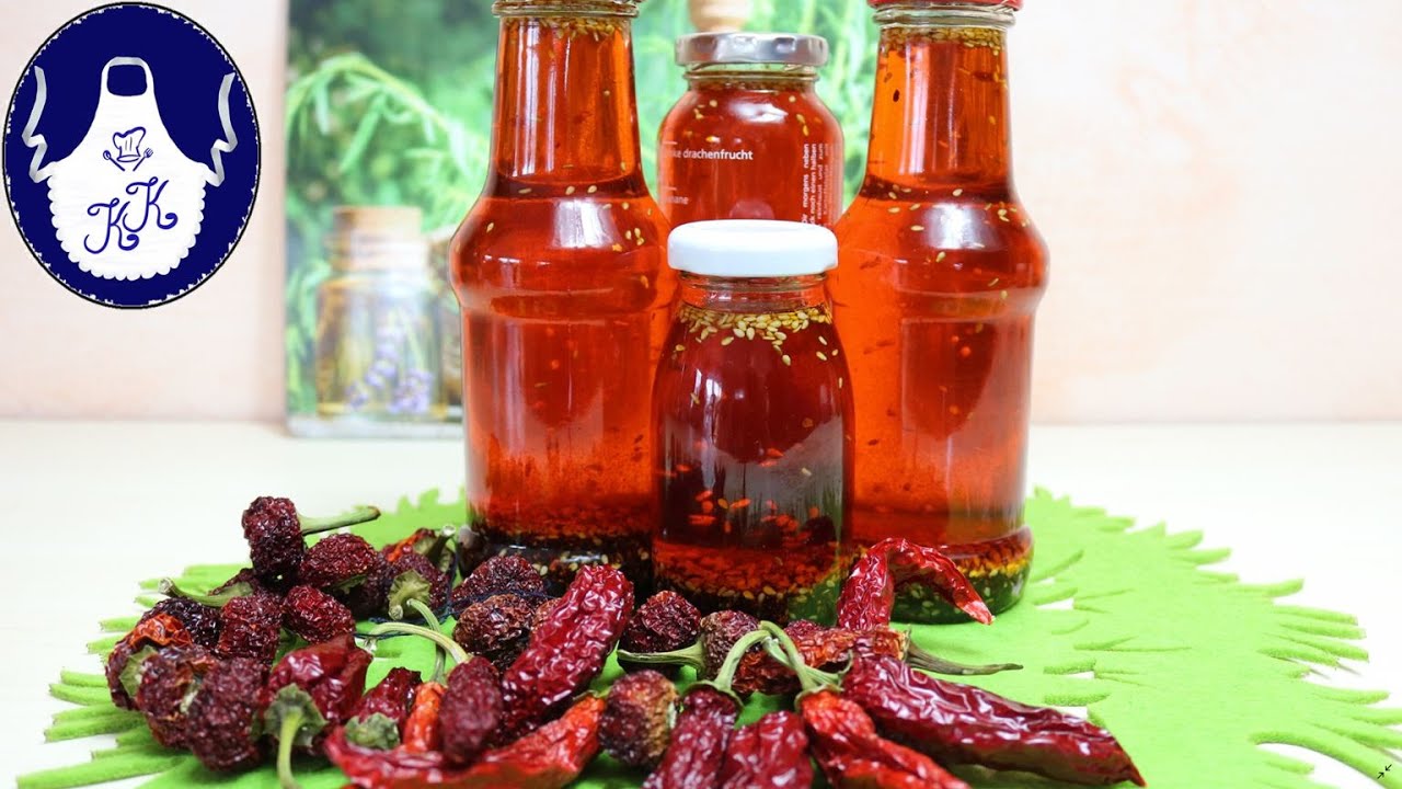 Gewürztes Chiliöl selber herstellen
