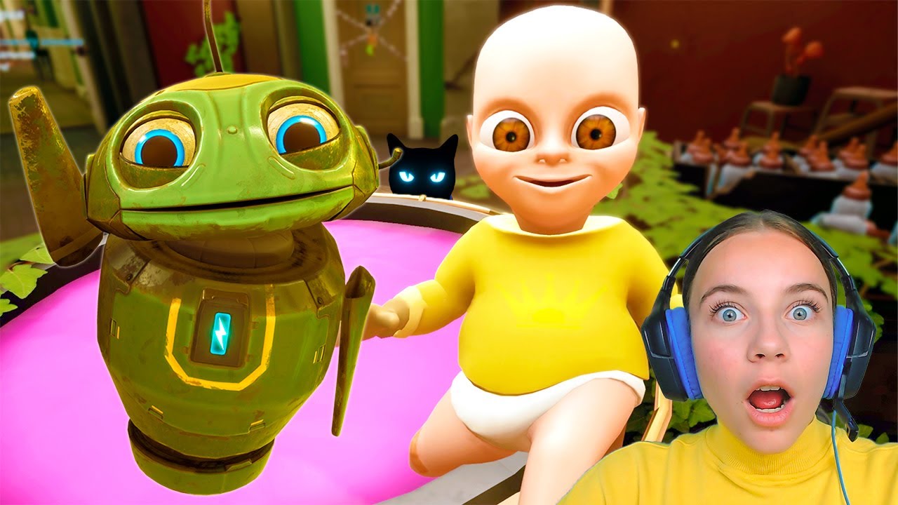 EL BEBÉ AMARILLO y EL GATO NEGRO! Baby In Yellow