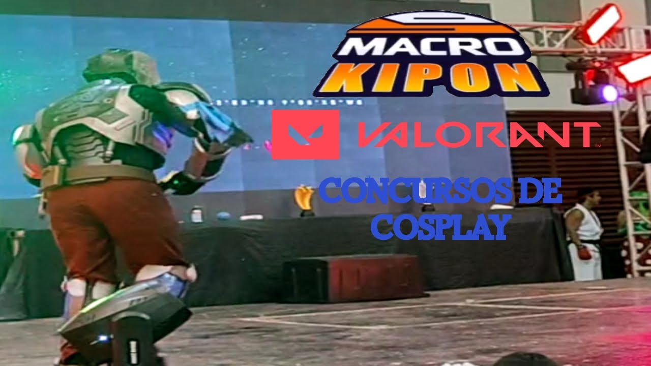 MACRO KIPON CONCURSO DE COSPLAY KAY/O #anime  #videojuegos #cosplay