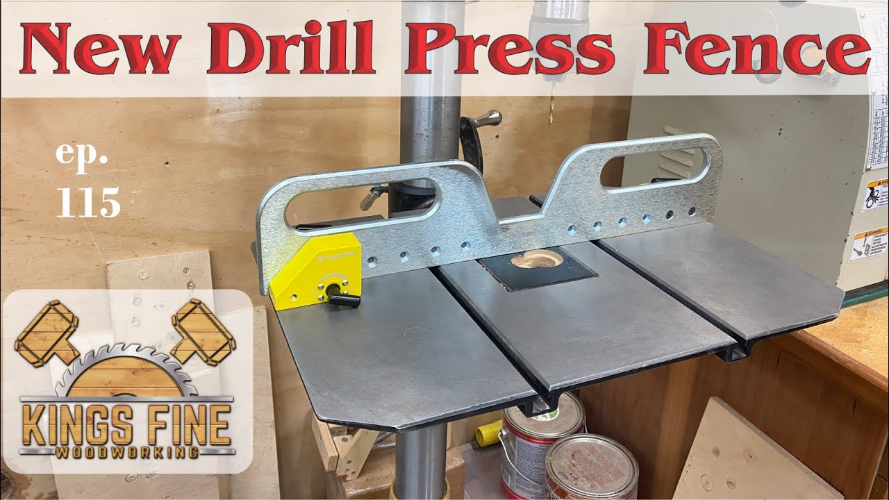 115 - New Drill Press Fence and Thor’s Hammer ½ Price Sale 2020 Announcement