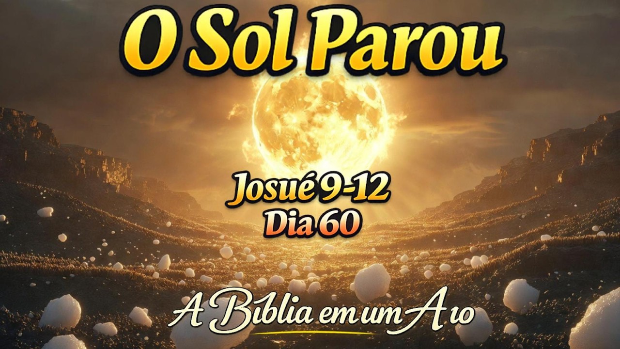 Quando Deus Luta por Você — O Sol Parou e os Reis Foram Vencidos | Bíblia em Um Ano Dia 60