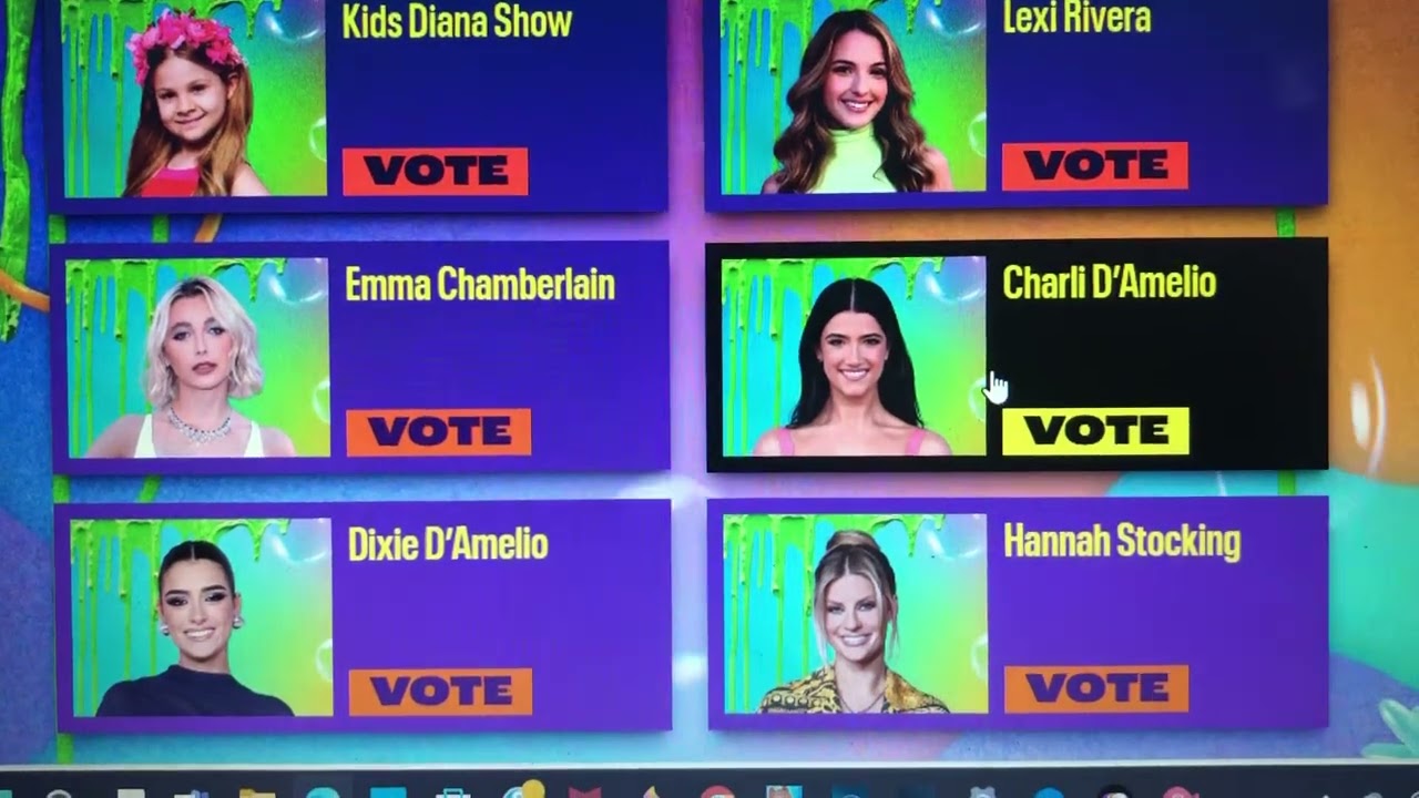 Kids' Choice Awards 2024 Voting