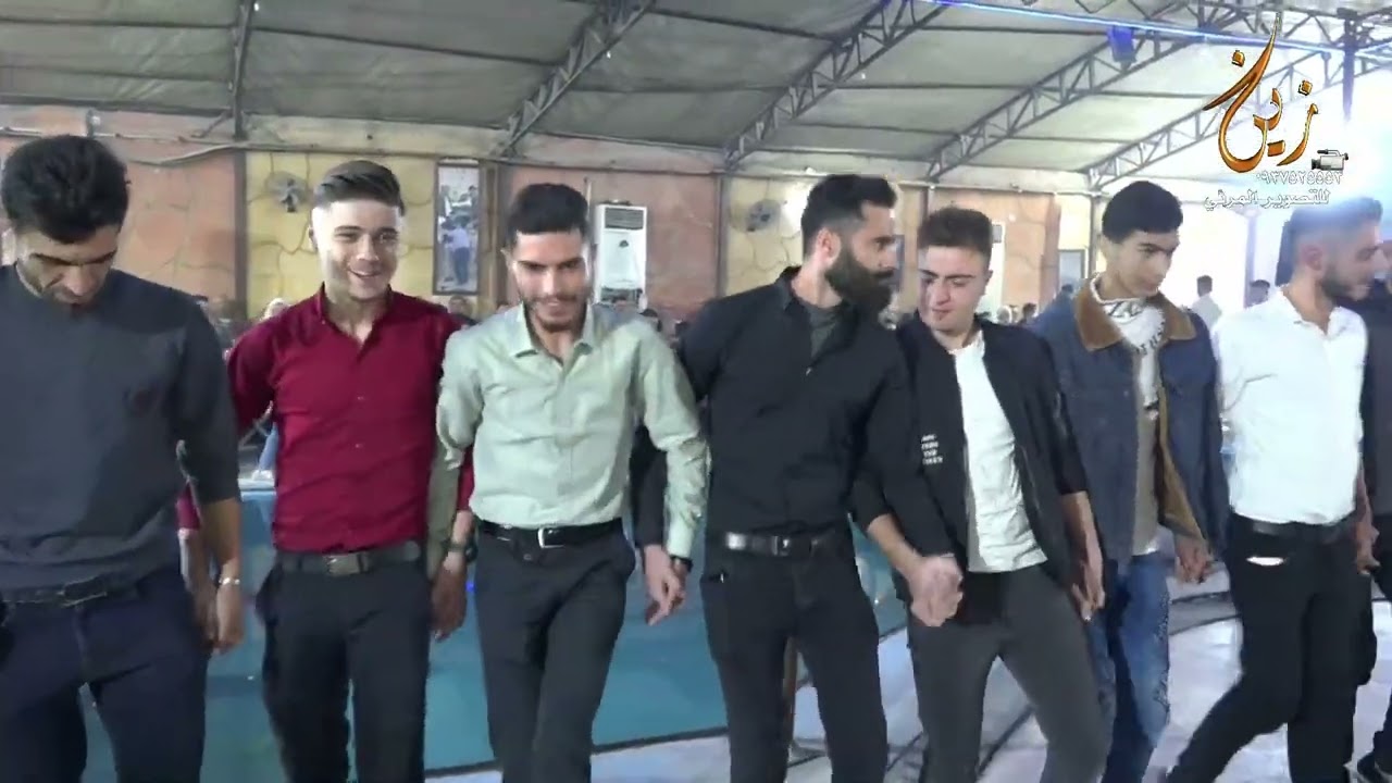 الفنان مصطفى حنانو مع فيديو الزين من افراح ال بركات حفل زفاف العريس محمد سمير بركات ج3