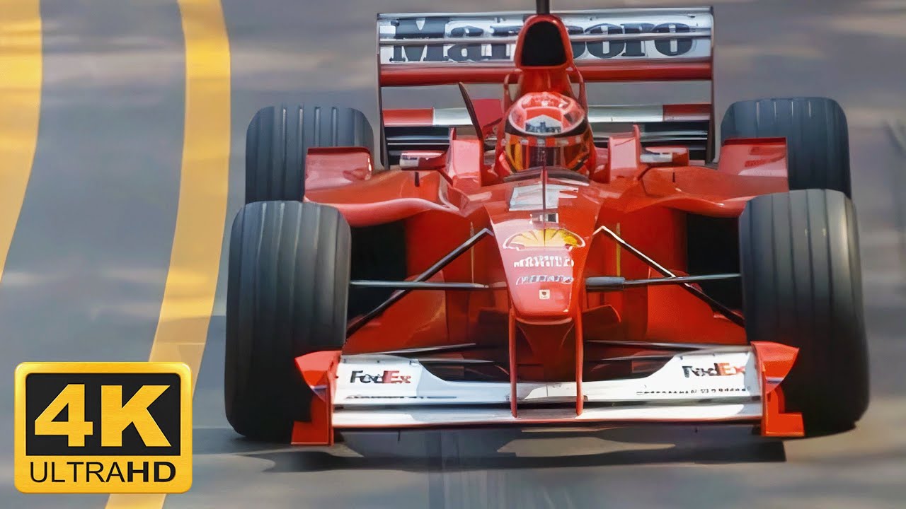 The 2000 Monaco Grand Prix in Stunning 4K 60FPS (Remastered & Upscaled 4K 60FPS)