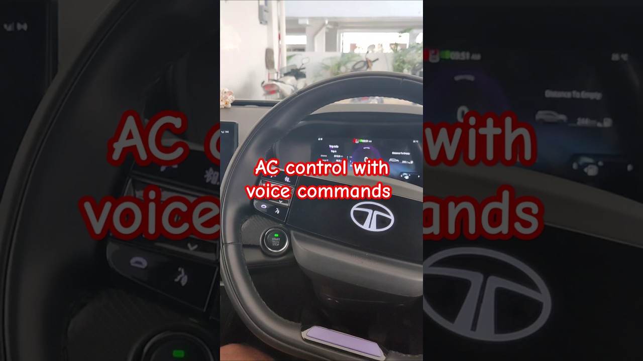 Control AC with voice commands in Tata vehicles 