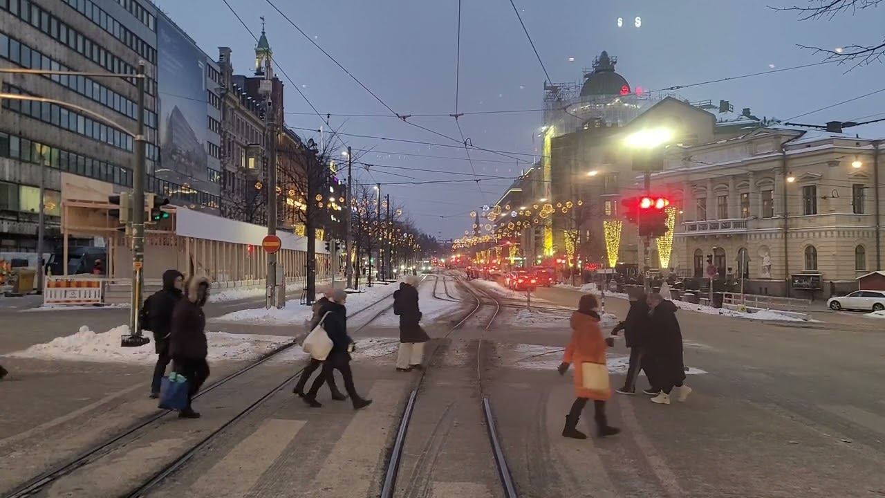 Helsingin raitiolinja 1 Eira-Käpylä. Helsinki tramline 1. @hslhrt @kaupunkiliikenne