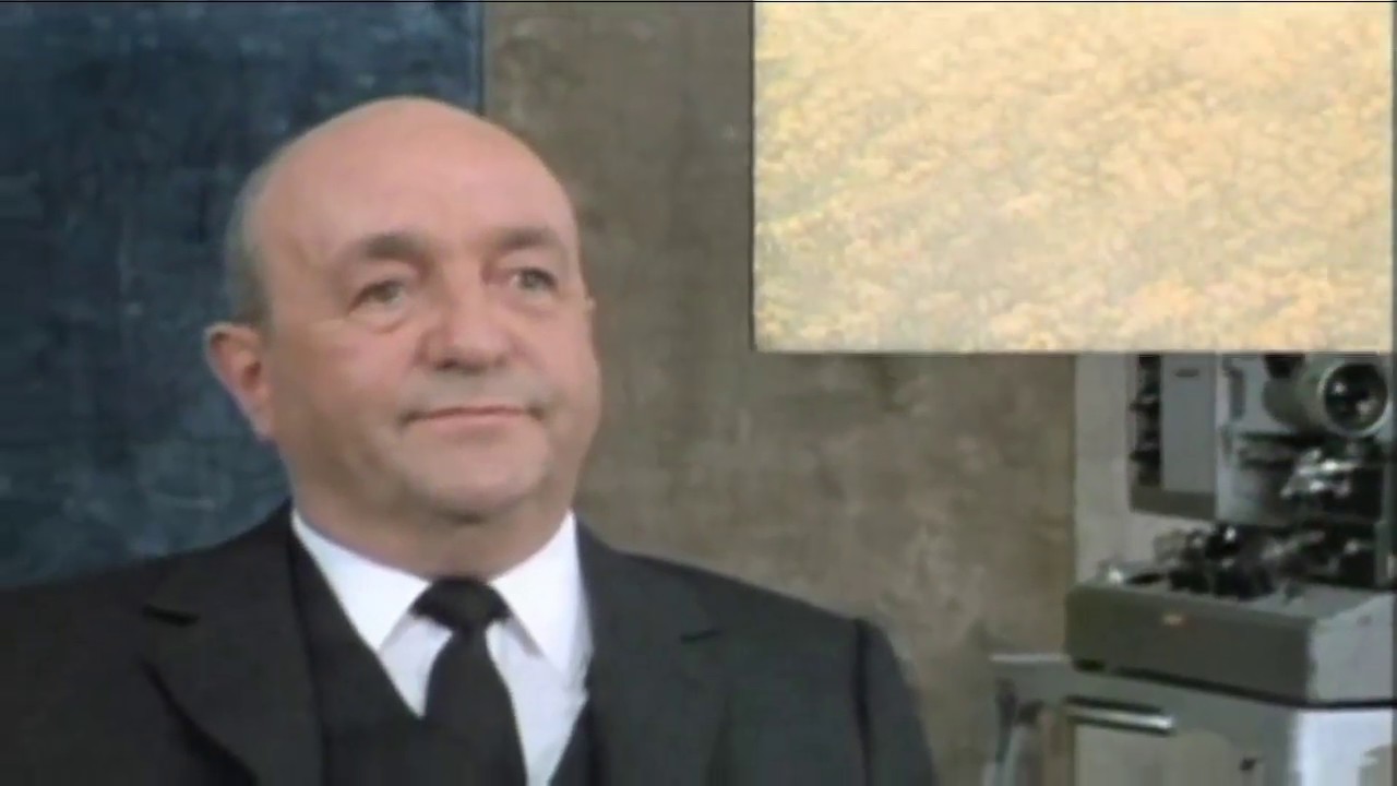 Le Distrait   (Pierre Richard) avec la pâtée Casimire...   Bernard Blier  et  Romain Bouteille...