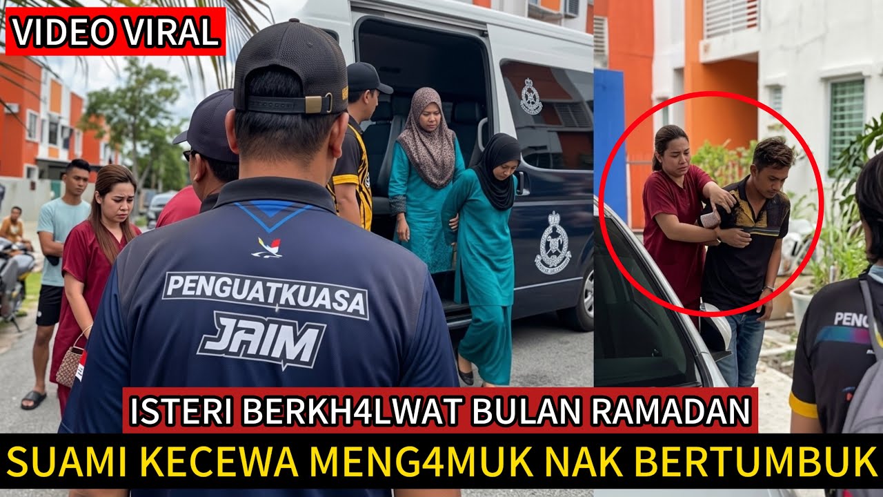 KECOH‼️DETIK CEM4S SUAMI MENG4MVK ISTERI DITAH4N KH4LWAT🔴TENGOK APA BERLAKU💢