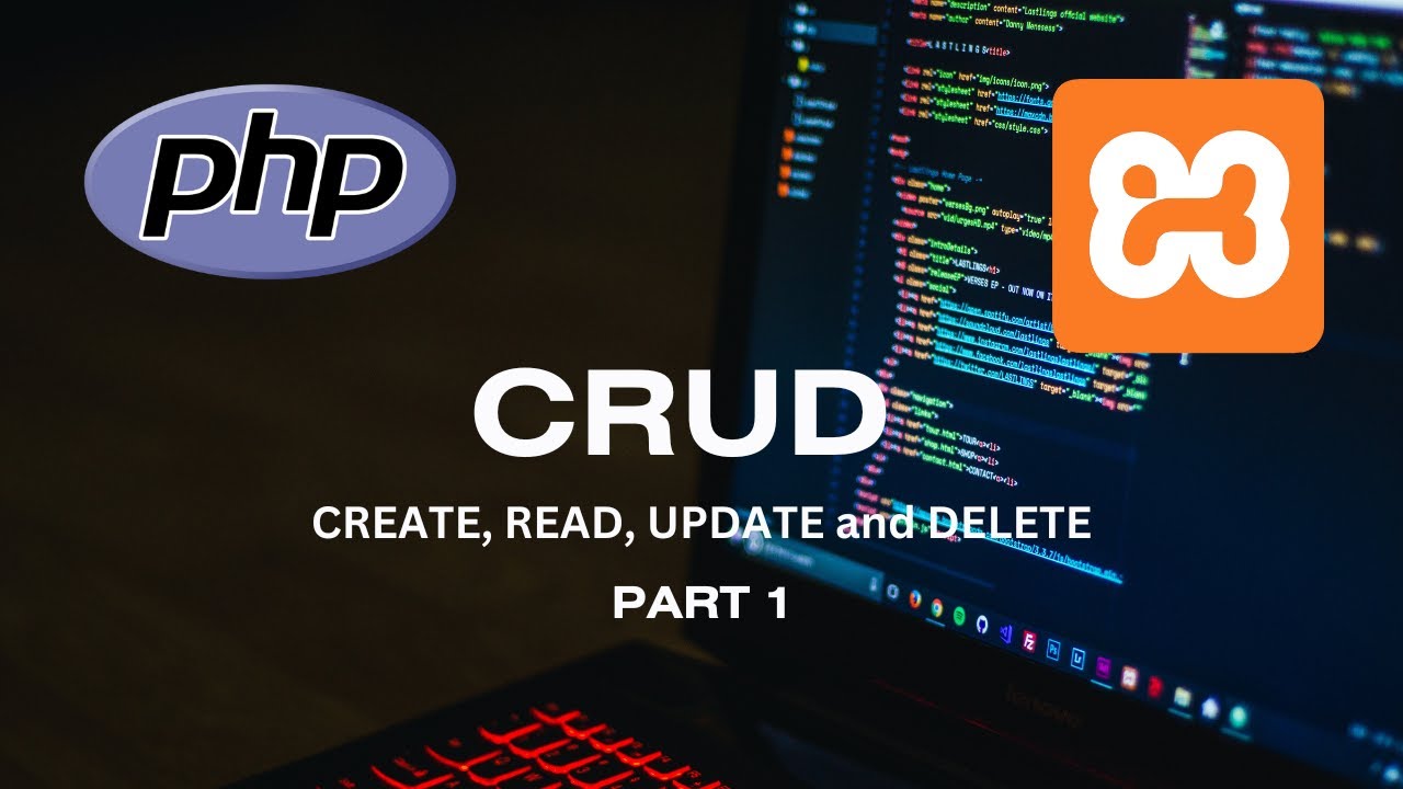 PHP CRUD - Create, Read, Update, and Delete | Part 1 | Tagalog