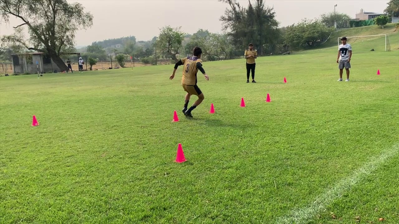 Pruebas físicas en jóvenes futbolistas de Pumas Pikolin Cuernavaca
