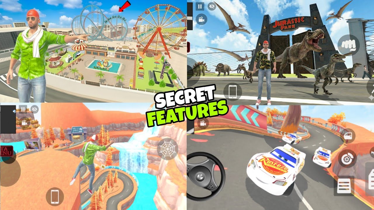 New Update All New Secret Features 🤫 In Indian theft auto simulator