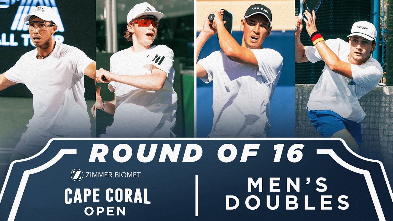 Johnson/Klinger vs Loong/Protzek at the Zimmer Biomet Cape Coral Open