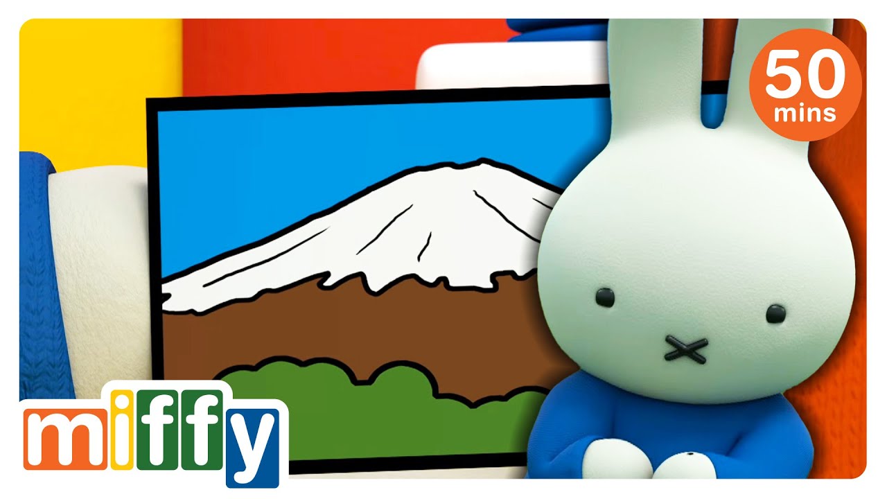 Miffy learns about Mount Fuji | Miffy | Cartoons for kids
