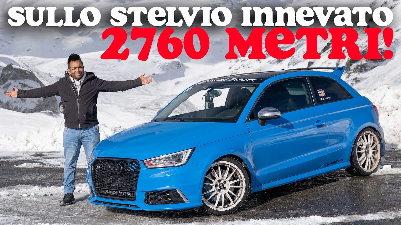 DI CORSA sullo STELVIO PRIMA della CHIUSURA! E.. quanta NEVE!