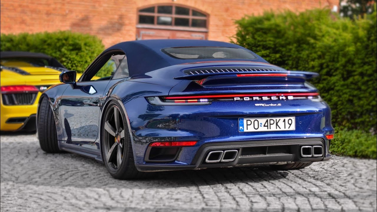 ALL NEW Porsche 992 Turbo S in Gentian Blue Metallic
