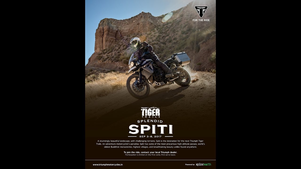 Triumph Tiger Trails Spiti