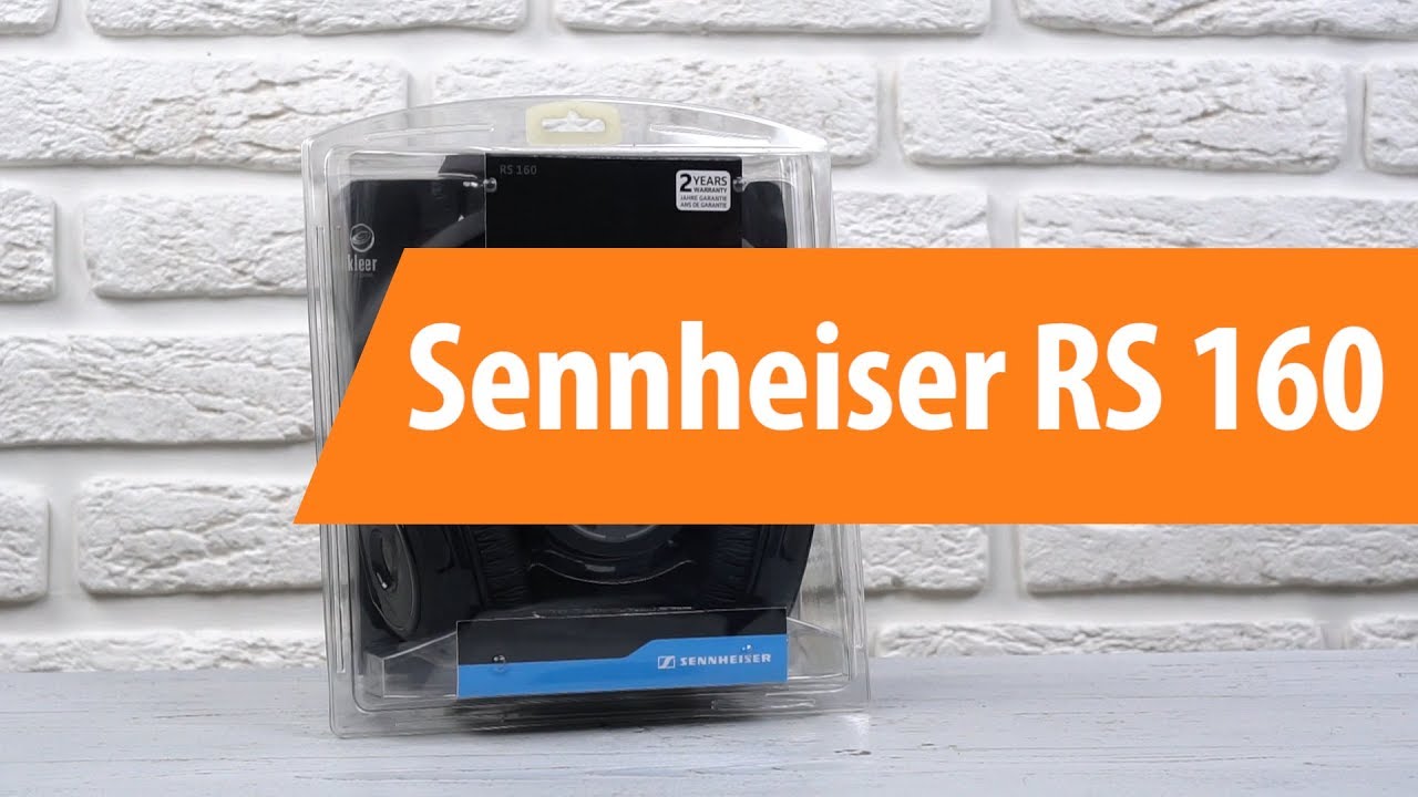 Распаковка Sennheiser RS 160 / Unboxing Sennheiser RS 160