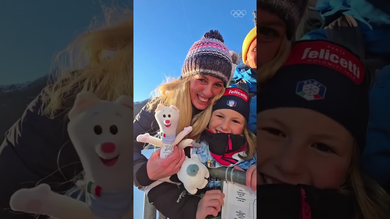 Gold on home snow and time for the fans. 🥇🇮🇹